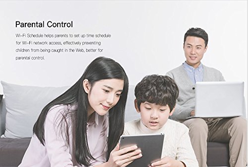 A810R 11AC 1200Mbps Dual Band WiFi Router with Gigabit WAN Port and 5pcs of External Antennas